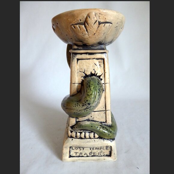 NEW 2020 LE #100/200 INDIANA JONES "FORBIDDEN RYE" COBRA SNAKE CERAMIC TIKI MUG - Picture 6 of 13